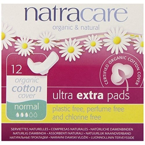 Absorbante bio Natracare ultra extra normal de noapte, 12 buc