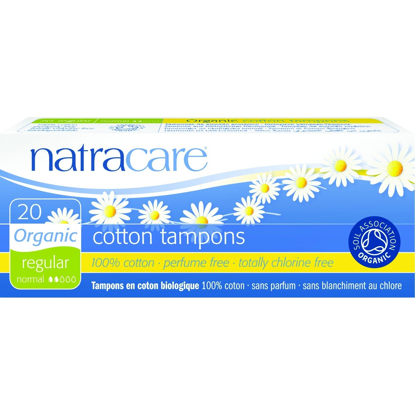 Tampoane bio Natracare normal, 20 buc