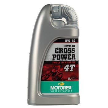 Ulei Motorex Cross Power 5W40 pentru motociclete Offroad, 5W40 - 1L Ulei Motorex Cross Power 5W40 pentru motociclete Offroad, 5W40 - 1L