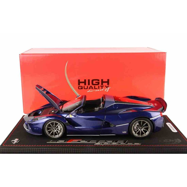 Automacheta Ferrari LaFerrari Aperta 2016, 1:18, kék