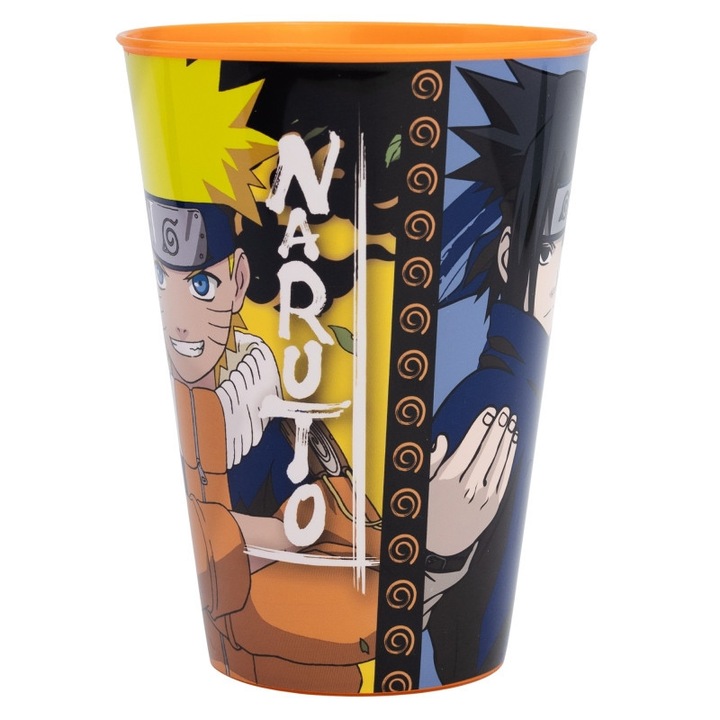Pahar din plastic Naruto Jutsu 260 ml