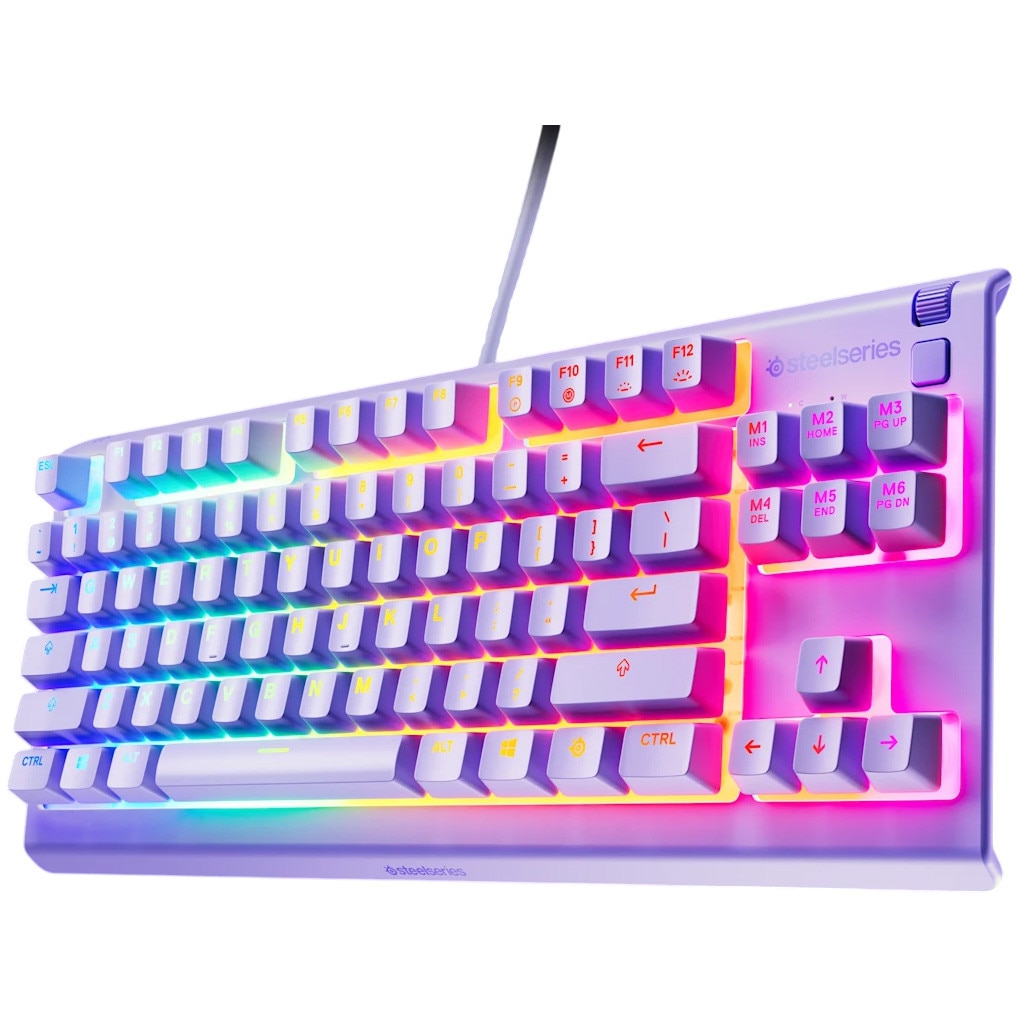 Tastatură gaming SteelSeries Apex Pro Mini, 60%, RGB, PBT