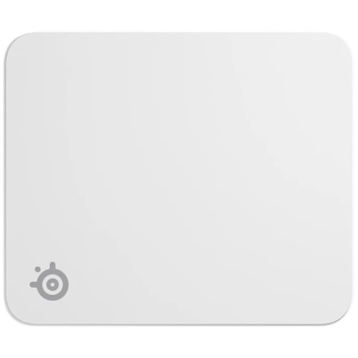 Mousepad Gaming SteelSeries QcK Medium, 320x270 mm, alb