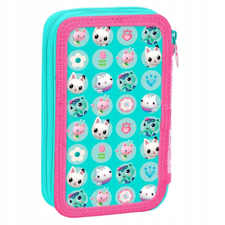 Несесер Penar Kids Euroswan, Gabi, 2 отделения, розов, 20x14x4см