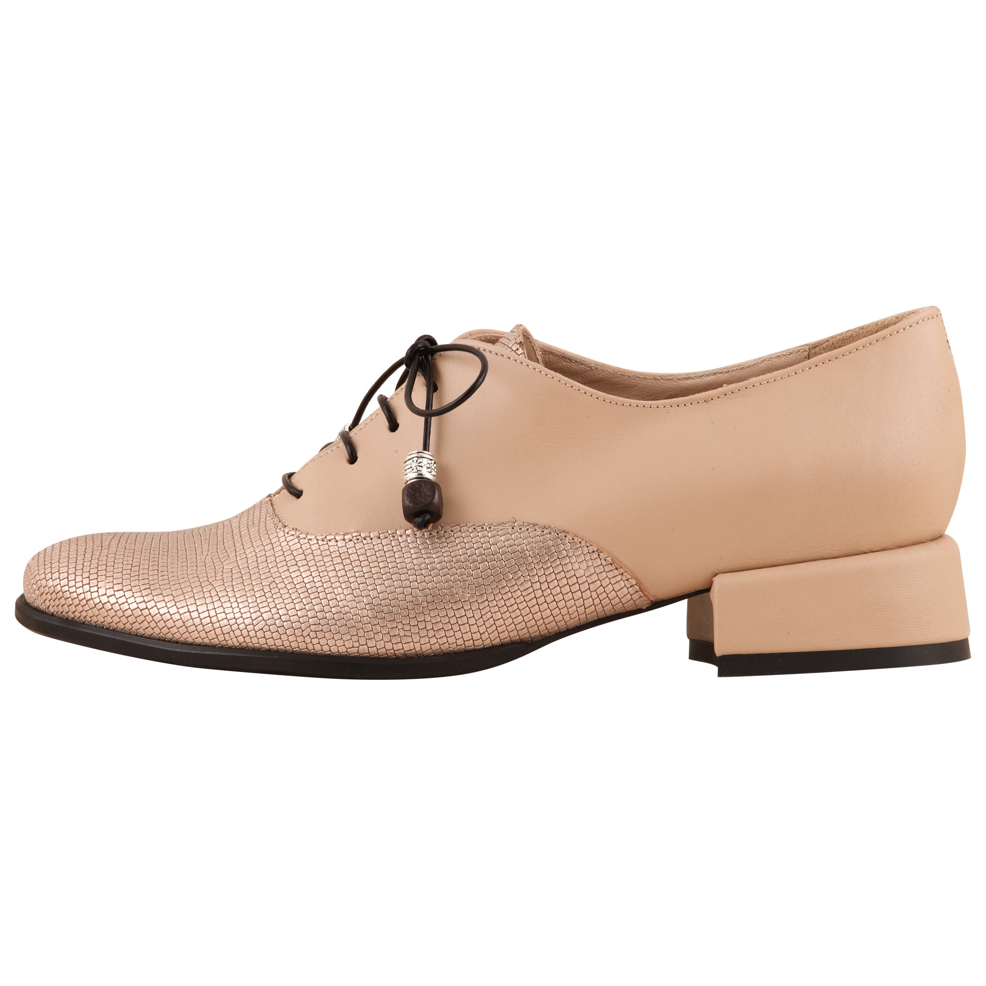 Mocasini de dama M1 HoneyBunny, Beige