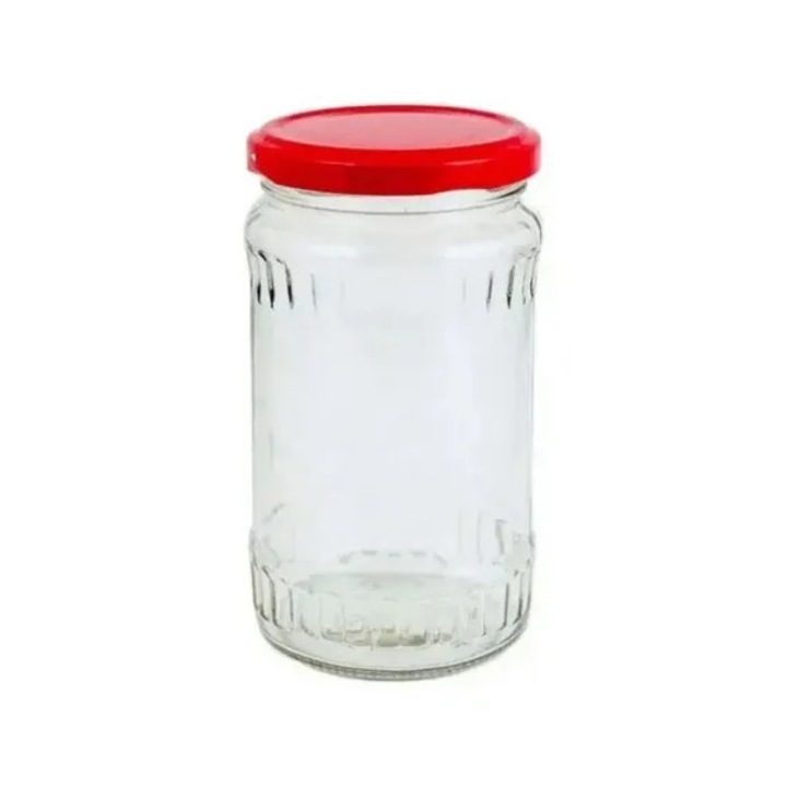 Set 24 Borcane, Sticla, 370ml