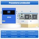 ANENJI Invertor hibrid solar 4200W, 24Vcc la 230Vca, undulatie sinusoidala pura, cu regulator MPPT 100A, randament 98%, potrivit pentru sisteme independente de retea in gospodarie