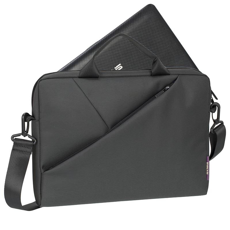 Geanta Laptop Rivacase 8720, 13.3", Grey