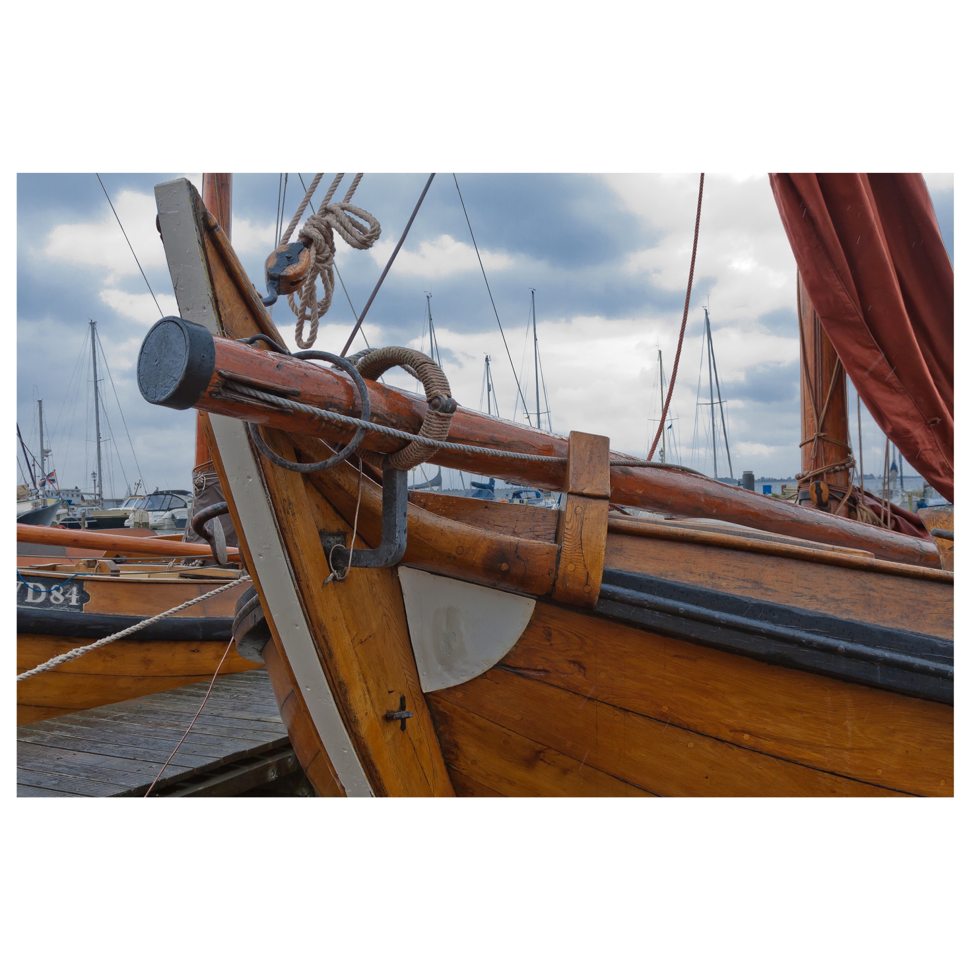 Tablou Canvas Artantida - Wooden Boat 60x40 cm