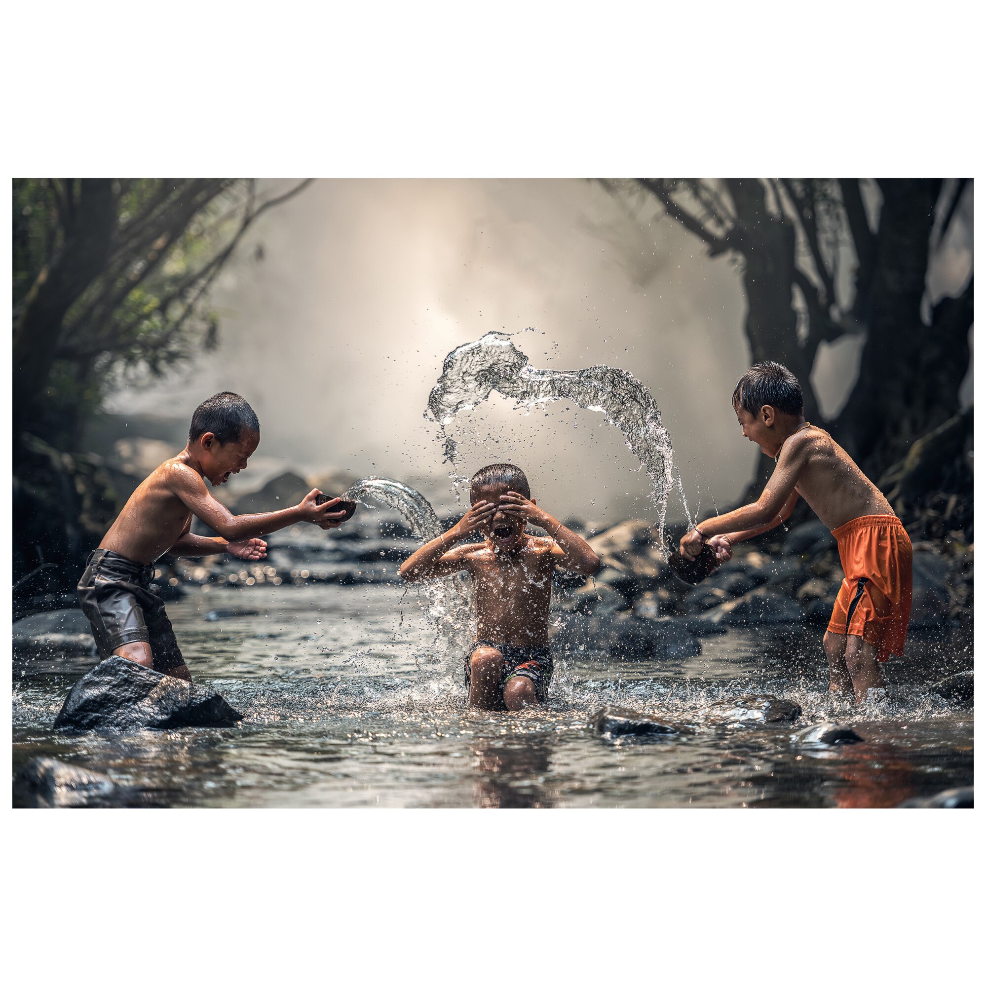 Tablou Canvas Artantida - Bathing Him 60x40 cm