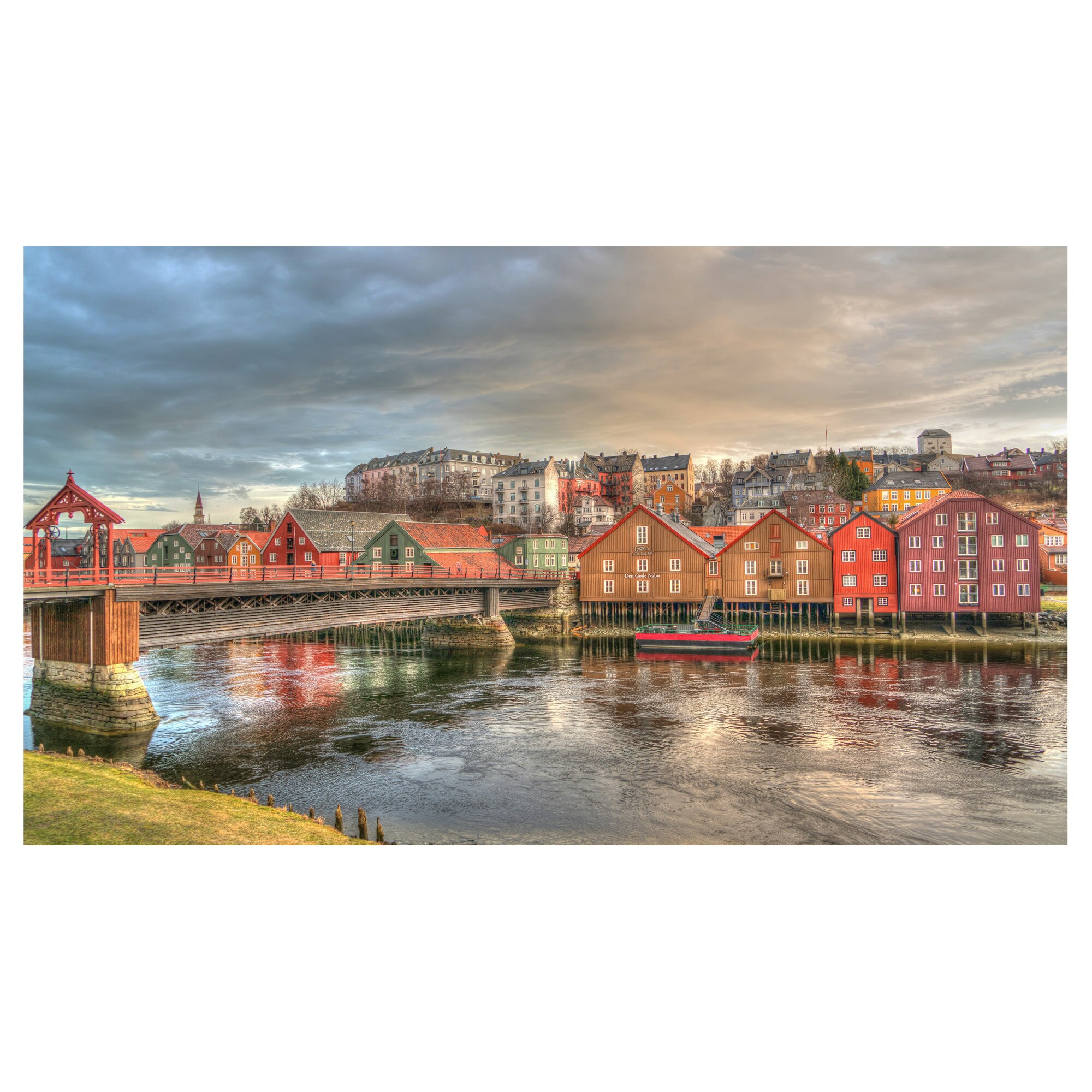 Tablou Canvas Artantida - Colored City 02 60x40 cm