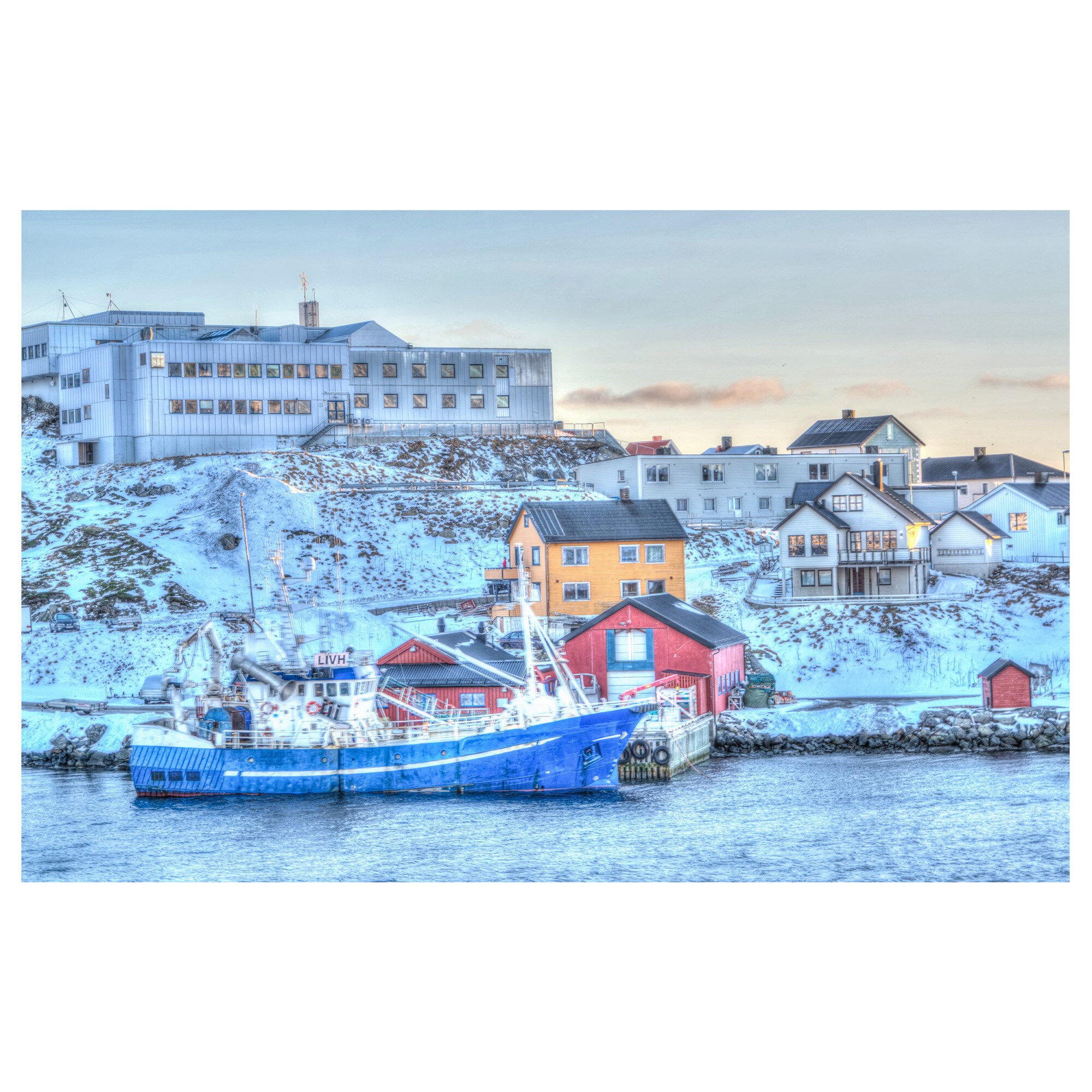 Tablou Canvas Artantida - Colored city 03 60x40 cm