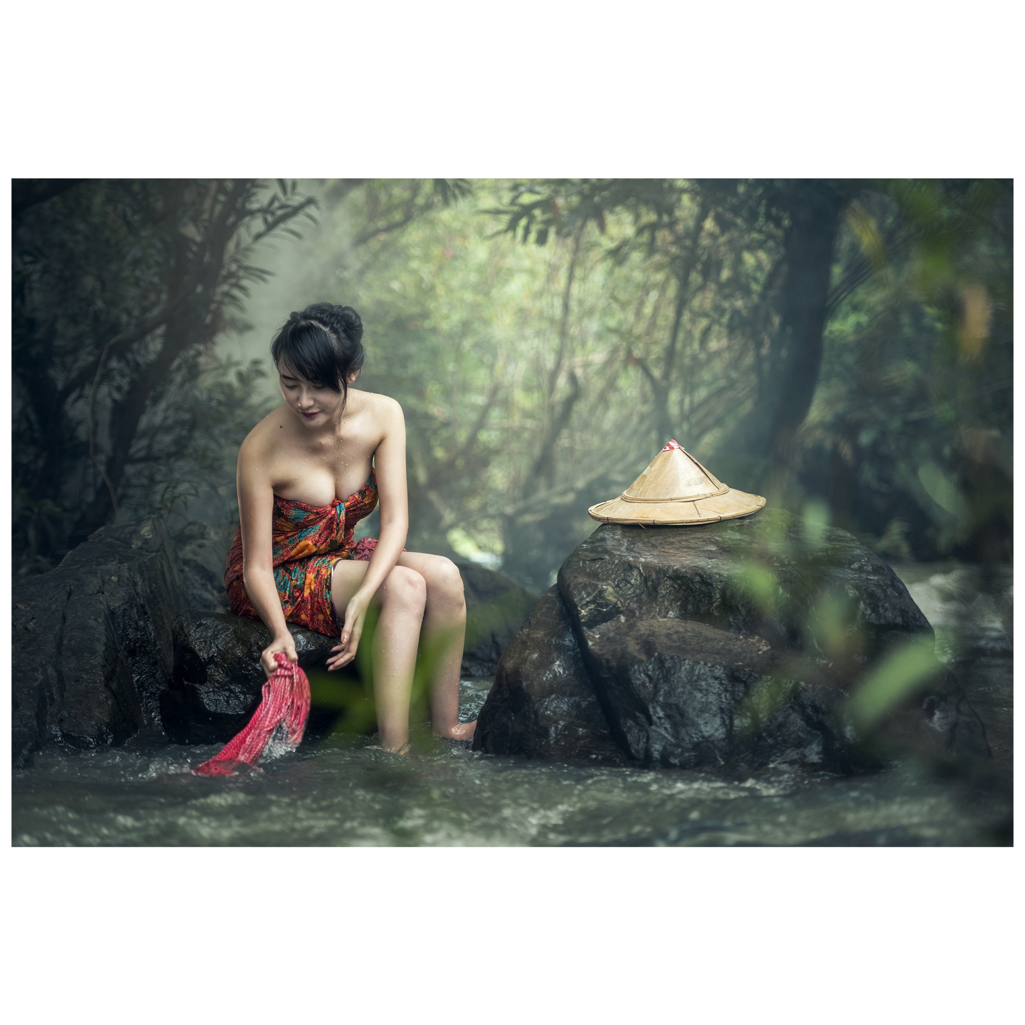 Tablou Canvas Artantida - Chinese Women 02 60x40 cm