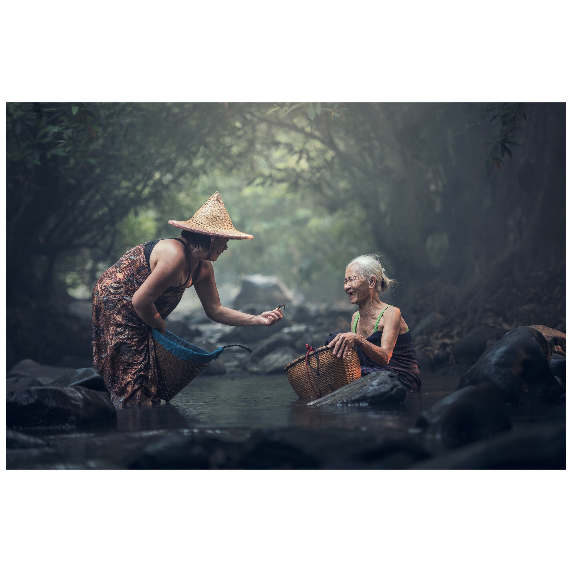 Tablou Canvas Artantida - Chinese Women 60x40 cm