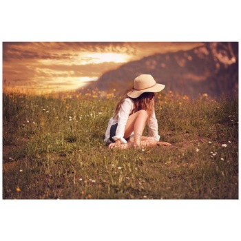 Tablou Canvas Artantida - Child in Nature 04 60x40 cm Tablou Canvas Artantida - Child in Nature 04 60x40 cm