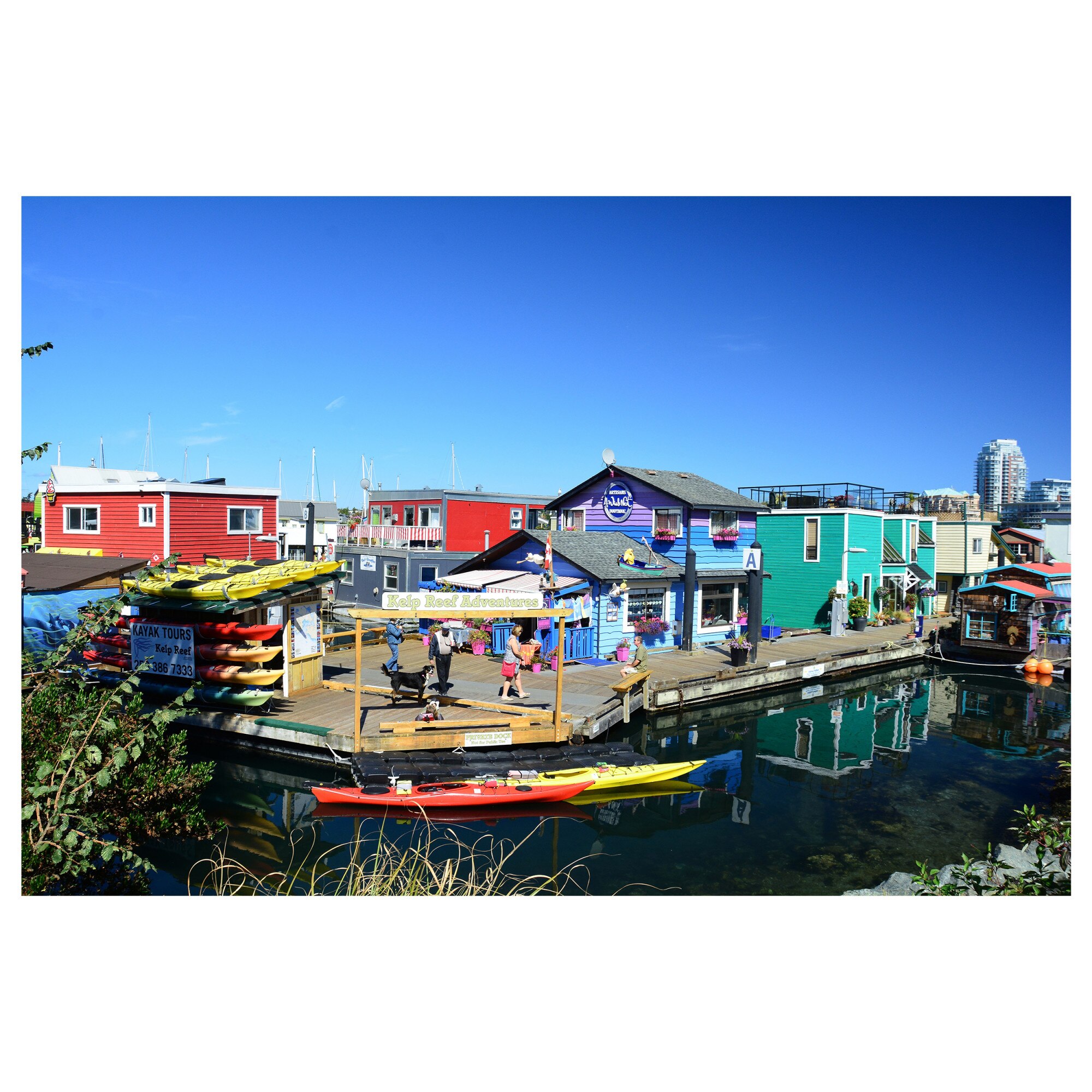 Tablou Canvas Artantida - Color Port 60x40 cm