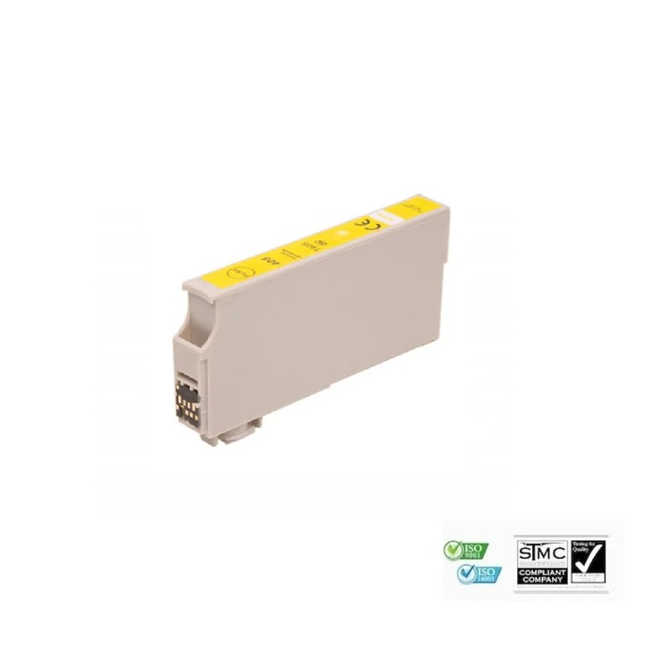 EPSON T405XL T-405XL kompatibilis tintapatron, sárga, Epson WorkForce Pro WF-C878RD3TWFC, Pro WF-C878RDTWF, WF-C878RDTWFC, Pro WF-C878RDWF, Pro WF-C879RD3TWFC, Pro WF-C879RDTWF, Pro WF-C879RDTWFC, Pro WF-C879RDWF készülékekhez