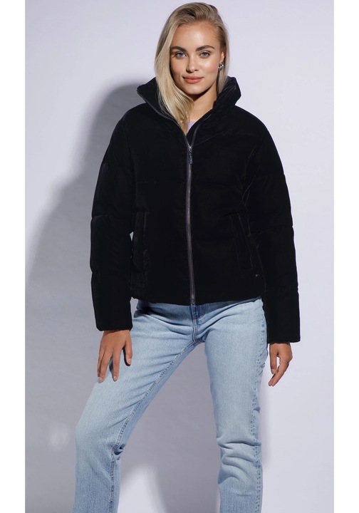 Jacheta matlasata, Wittchen, bleumarin, poliester, pentru femei