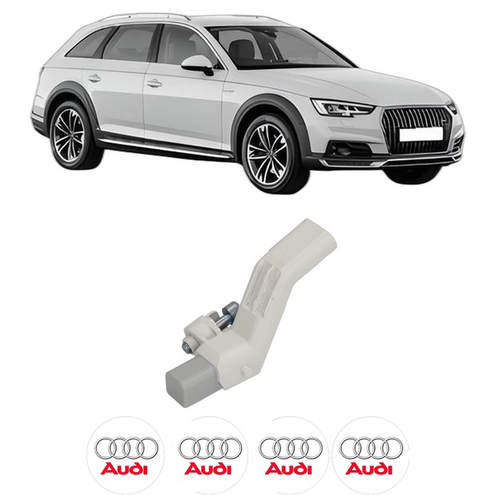 Senzor impulsuri arbore cotit AUDI A4 Allroad B9 (8WH, 8WJ) 2.0 TDI quattro din 2016-2019 KW 110 CP 150 CMC 1968, pentru pornire auto, Bosch, 4x Stickere auto cu AUDI