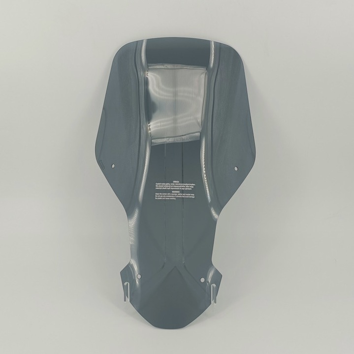 Parbriz Motomo, design modern, material acrilic, transparent, pentru Honda CRF 1000 L Africa Twin (2016-2019)