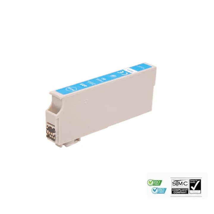 EPSON T405XL T-405XL kompatibilis tintapatron, ciánkék, Epson WorkForce Pro WF-C878RD3TWFC, Pro WF-C878RDTWF, WF-C878RDTWFC, Pro WF-C878RDWF, Pro WF-C879RD3TWFC, Pro WF-C879RDTWF, Pro WF-C879RDTWFC, Pro WF-C879RDWF készülékekhez