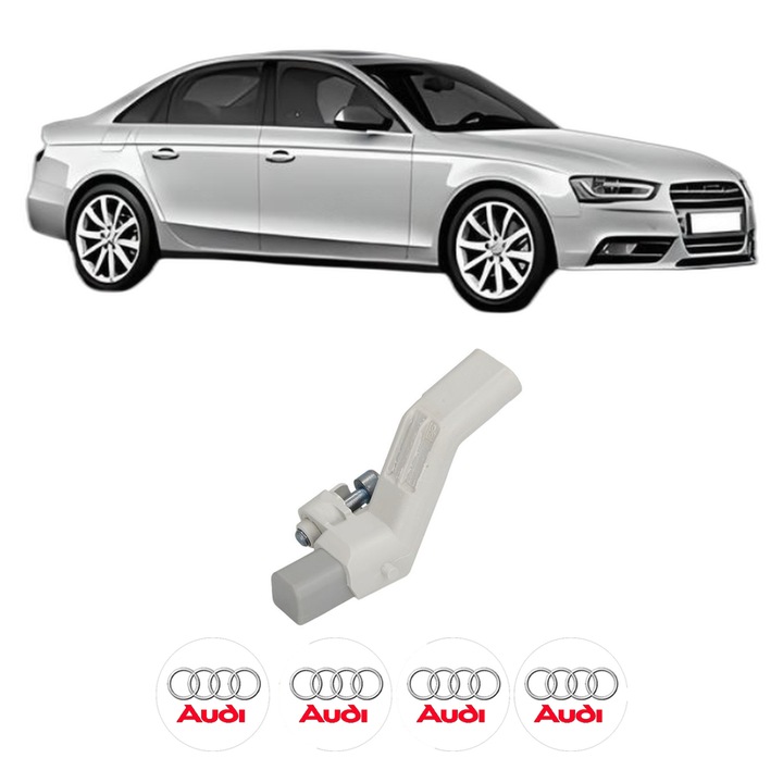 Senzor impulsuri arbore cotit AUDI A4 B8 (8K2) 2.0 TDI din 2008-2015 KW 120 CP 163 CMC 1968, pentru pornire auto, Bosch, 4x Stickere auto cu AUDI
