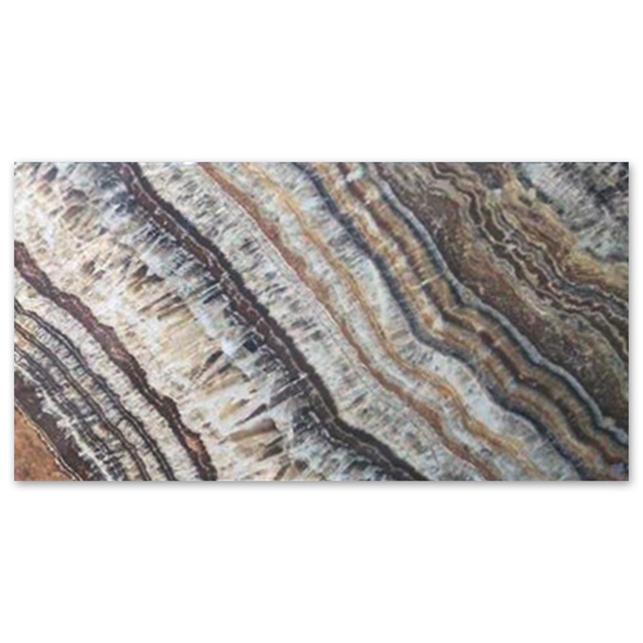 Gresie vitrificata Living Digital Electic Coffee, bookmatch B, glossy, 60 x 120, 1.44 mp/cutie