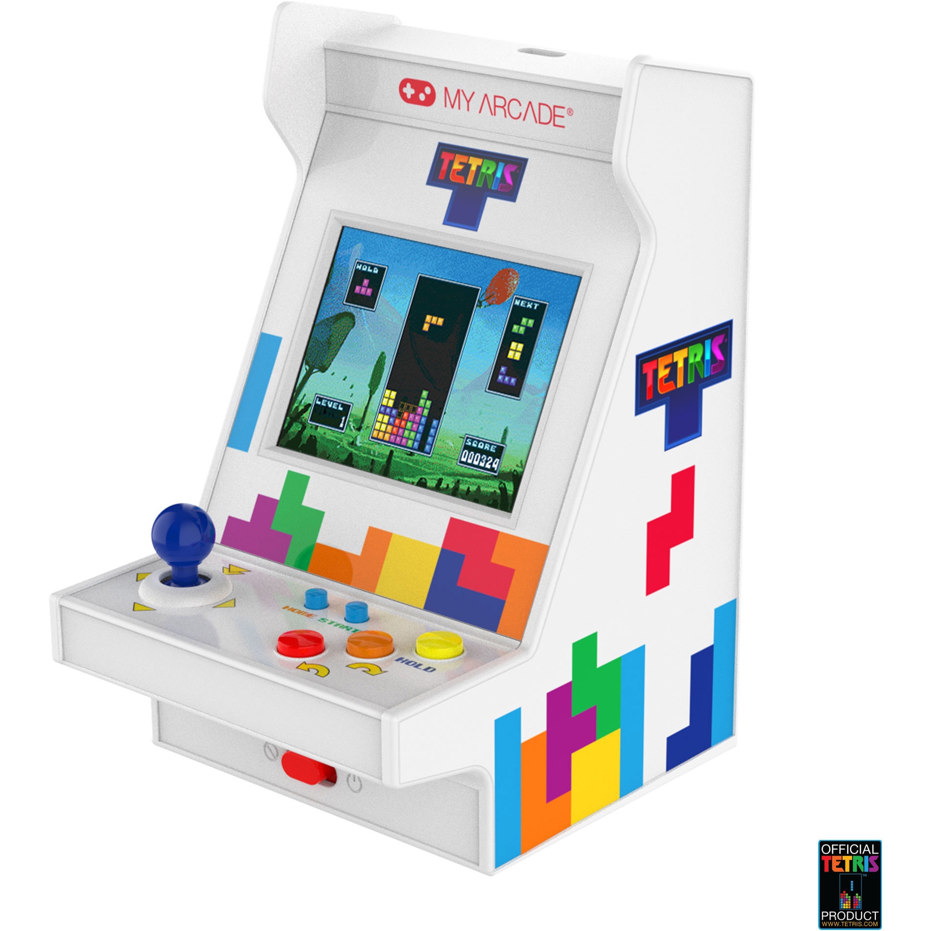 Consola portabila My Arcade Nano Player Pro 4.8" Tetris Portable Retro Arcade, 201 Jocuri