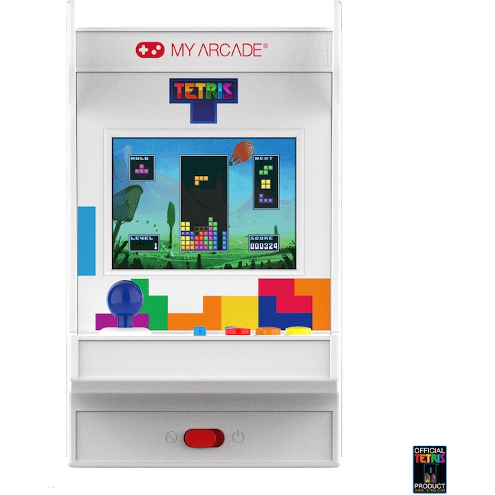 Consola portabila My Arcade Nano Player Pro 4.8" Tetris Portable Retro Arcade, 201 Jocuri