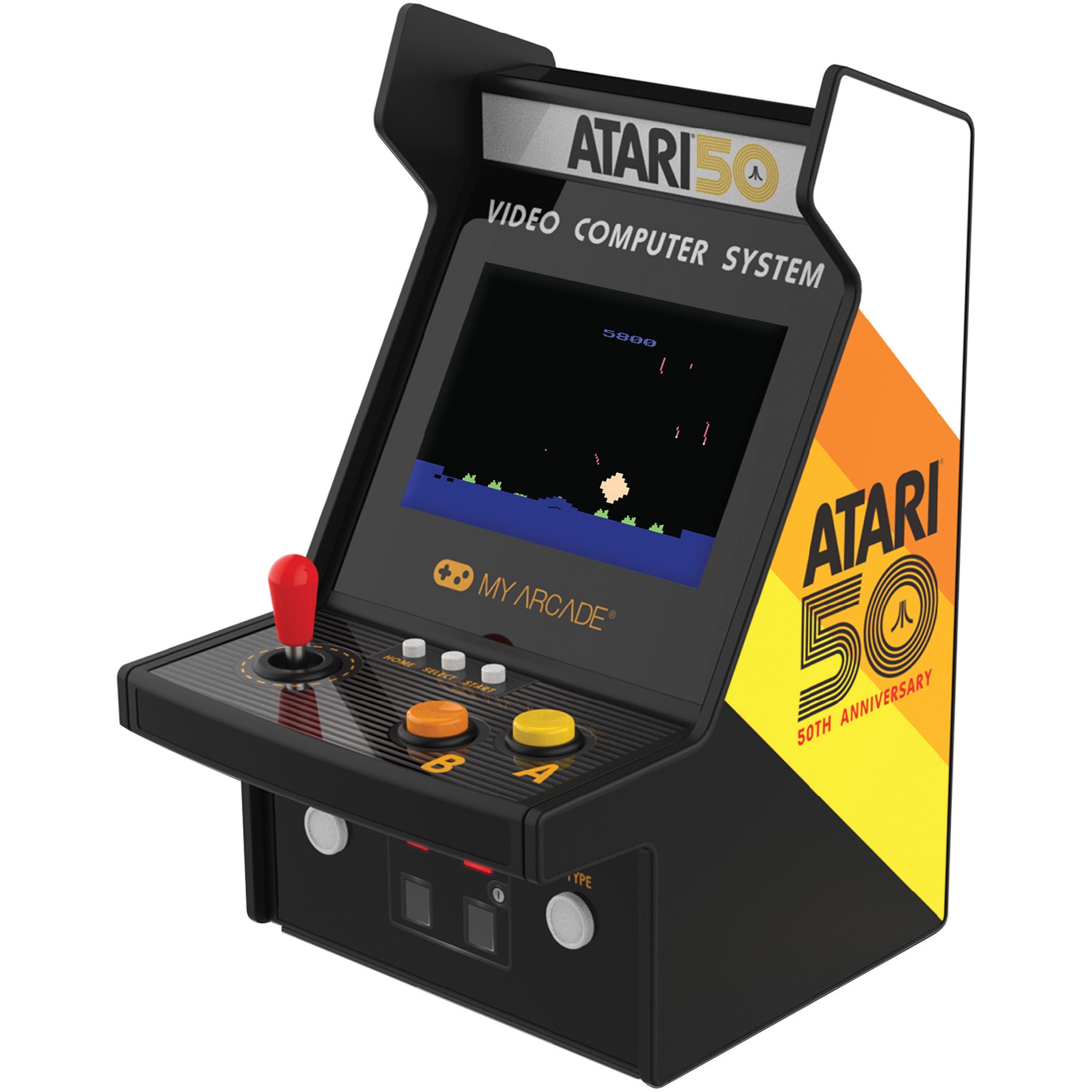 Consola portabila My Arcade Micro Player Pro 6.7" Atari Portable Retro Arcade, 100 Jocuri