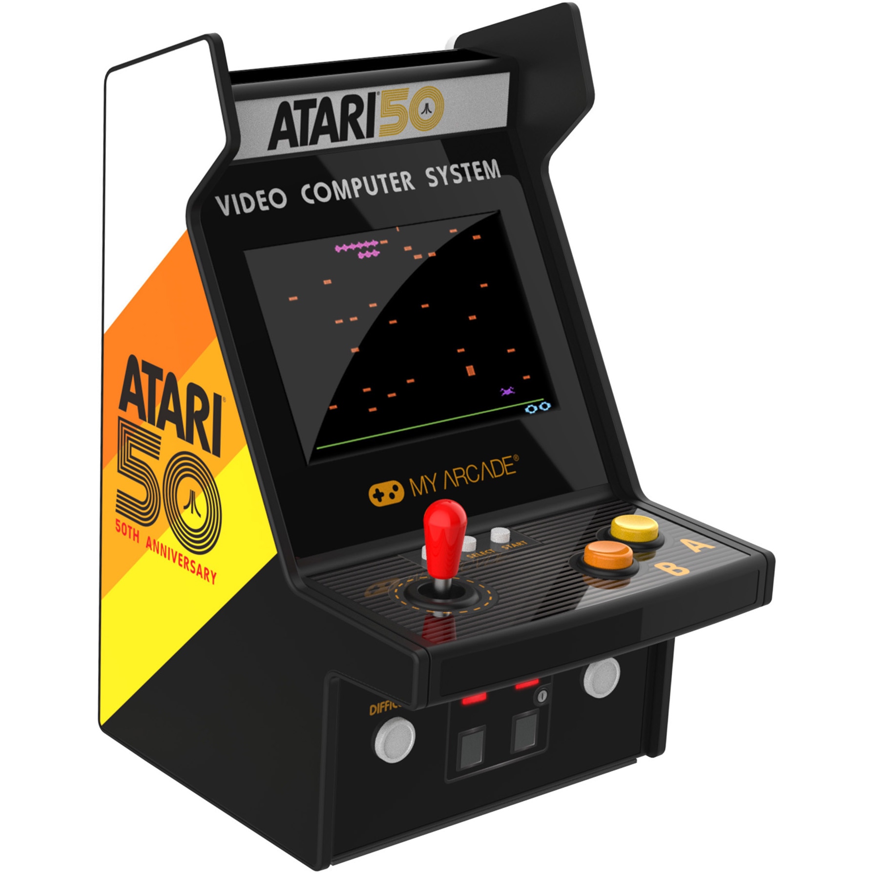 Consola portabila My Arcade Micro Player Pro 6.7" Atari Portable Retro Arcade, 100 Jocuri