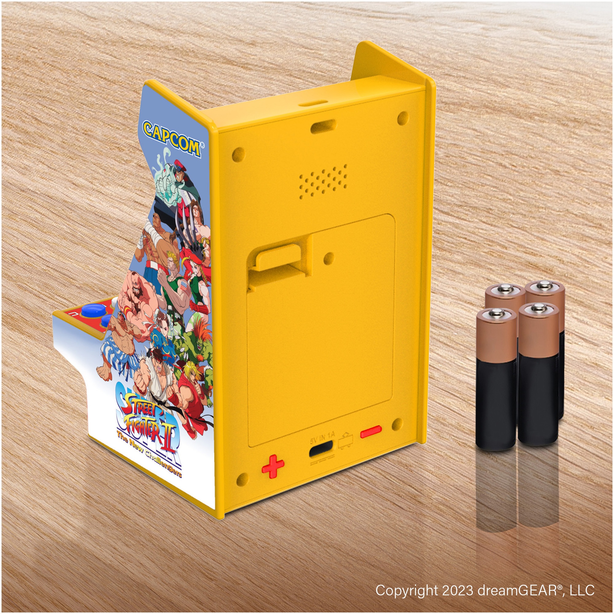 Consola portabila My Arcade Nano Player Pro 4.8" Super Street Fighter II Portable Retro Arcade, 2 Jocuri