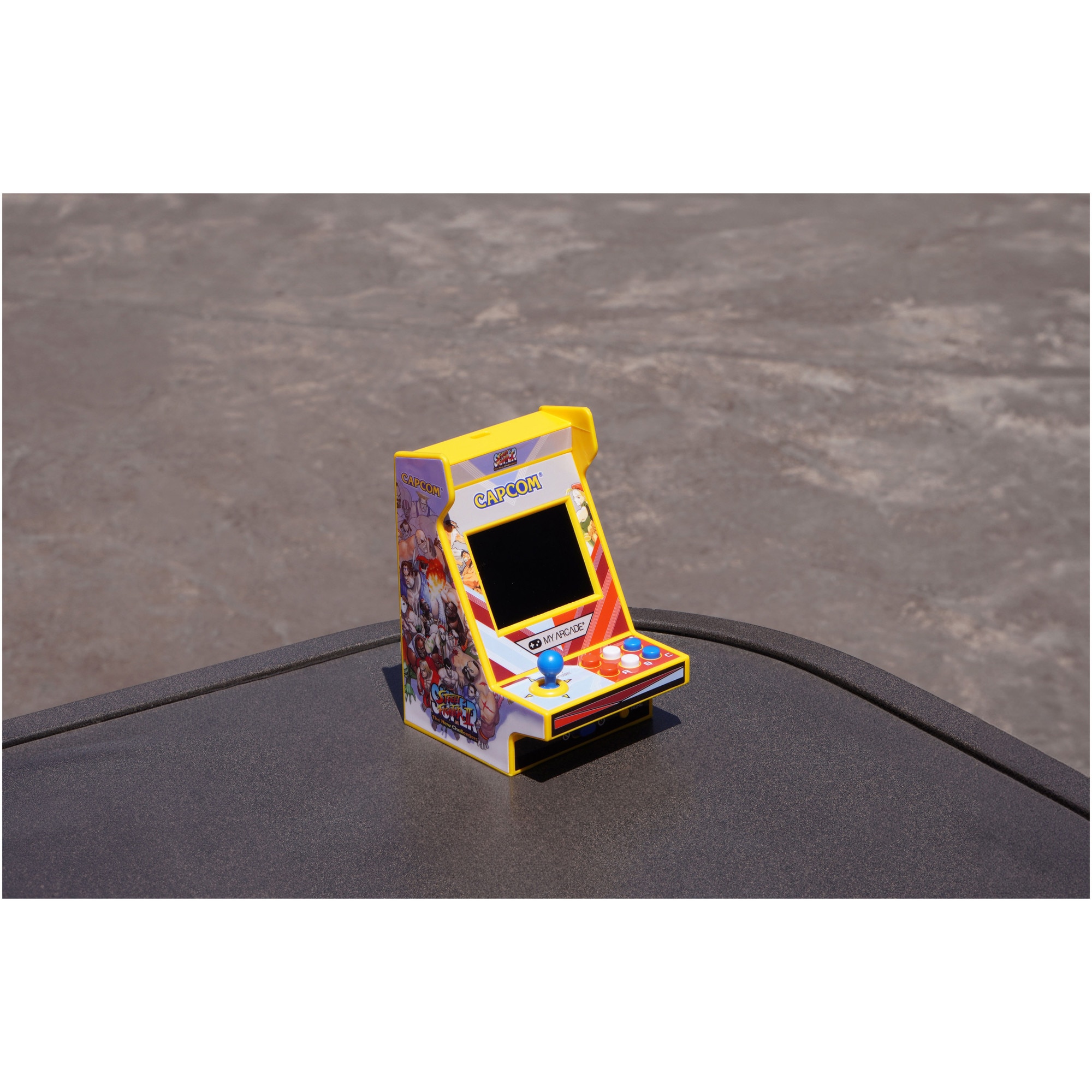 Consola portabila My Arcade Nano Player Pro 4.8" Super Street Fighter II Portable Retro Arcade, 2 Jocuri