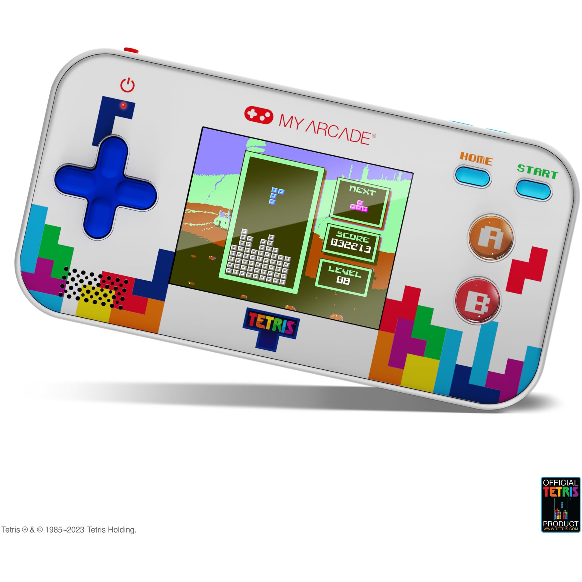 Consola portabila My Arcade Gamer V Classic Tetris Portable Gaming System, 201 Jocuri