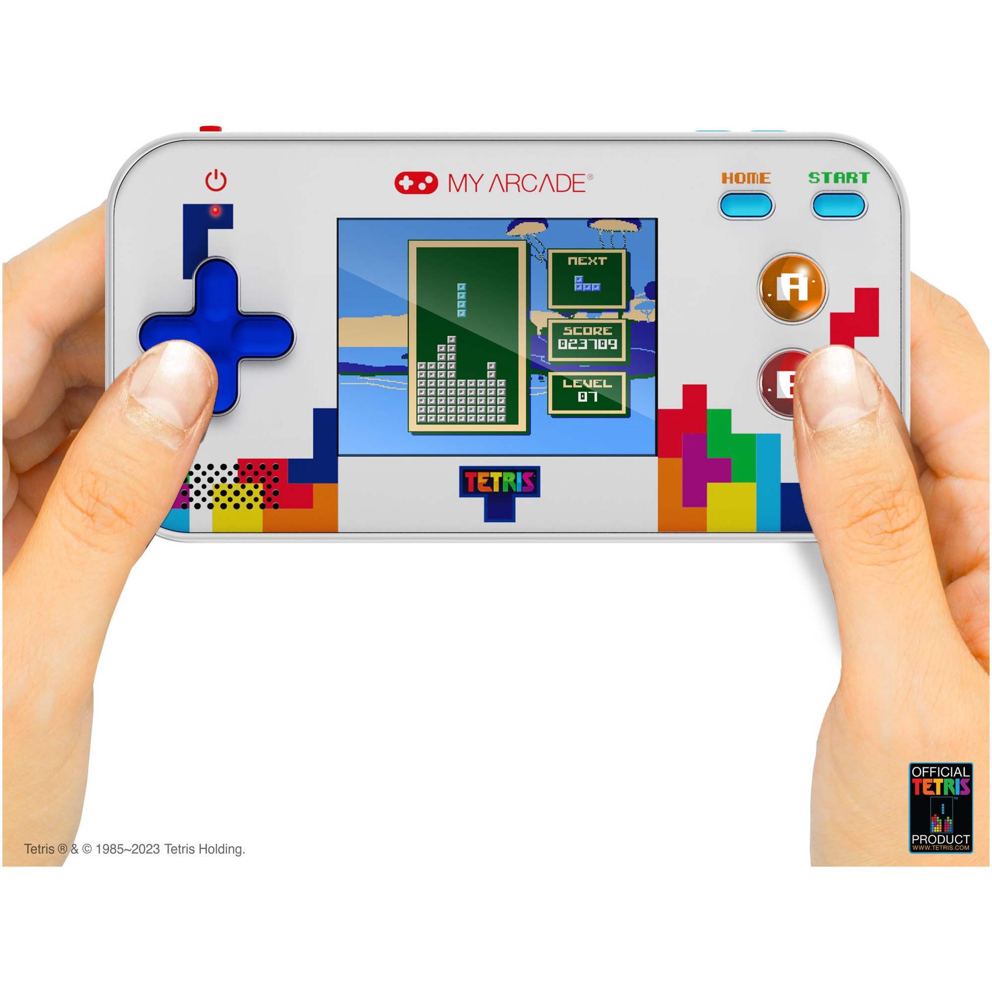 Consola portabila My Arcade Gamer V Classic Tetris Portable Gaming System, 201 Jocuri