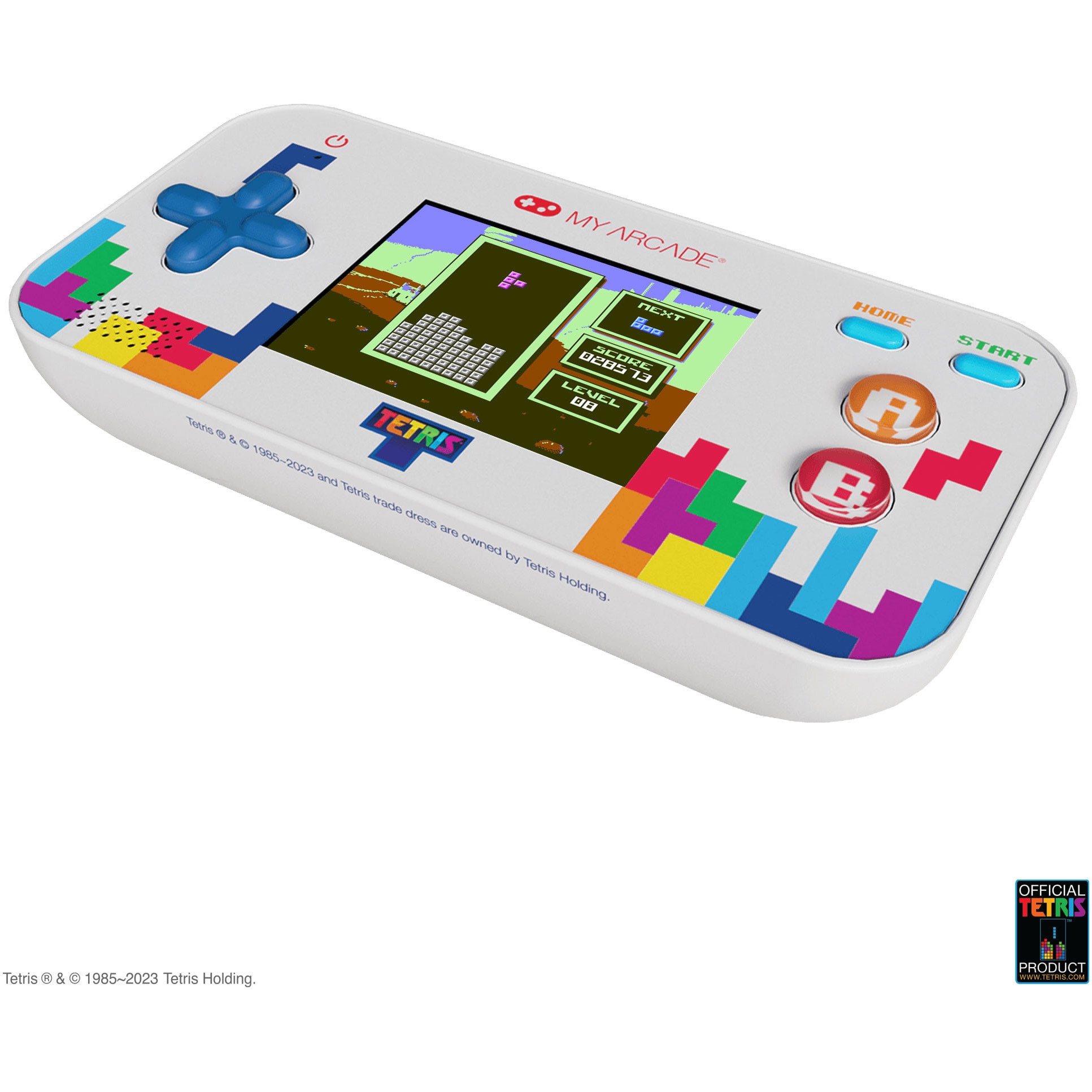 Consola portabila My Arcade Gamer V Classic Tetris Portable Gaming System, 201 Jocuri