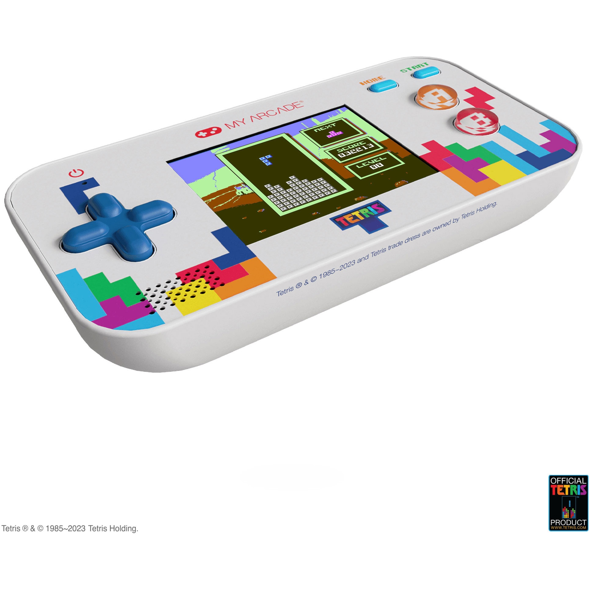 Consola portabila My Arcade Gamer V Classic Tetris Portable Gaming System, 201 Jocuri