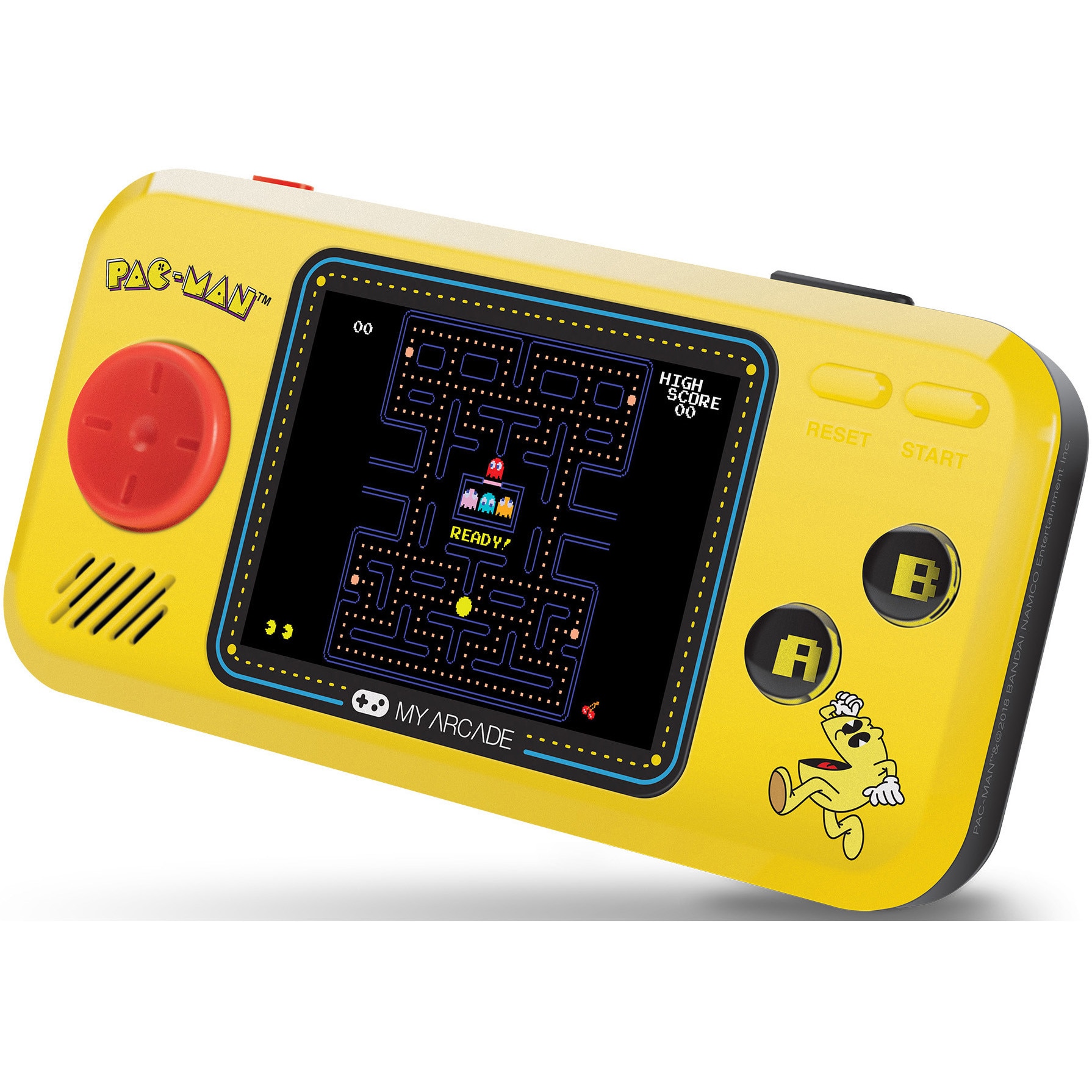 Consola portabila My Arcade Pocket Player PacMan Portable Gaming System, 3 Jocuri