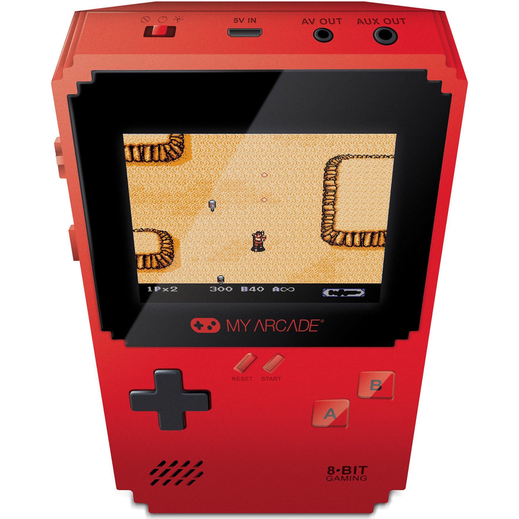 Consola portabila My Arcade Pixel Classic, 308 Jocuri