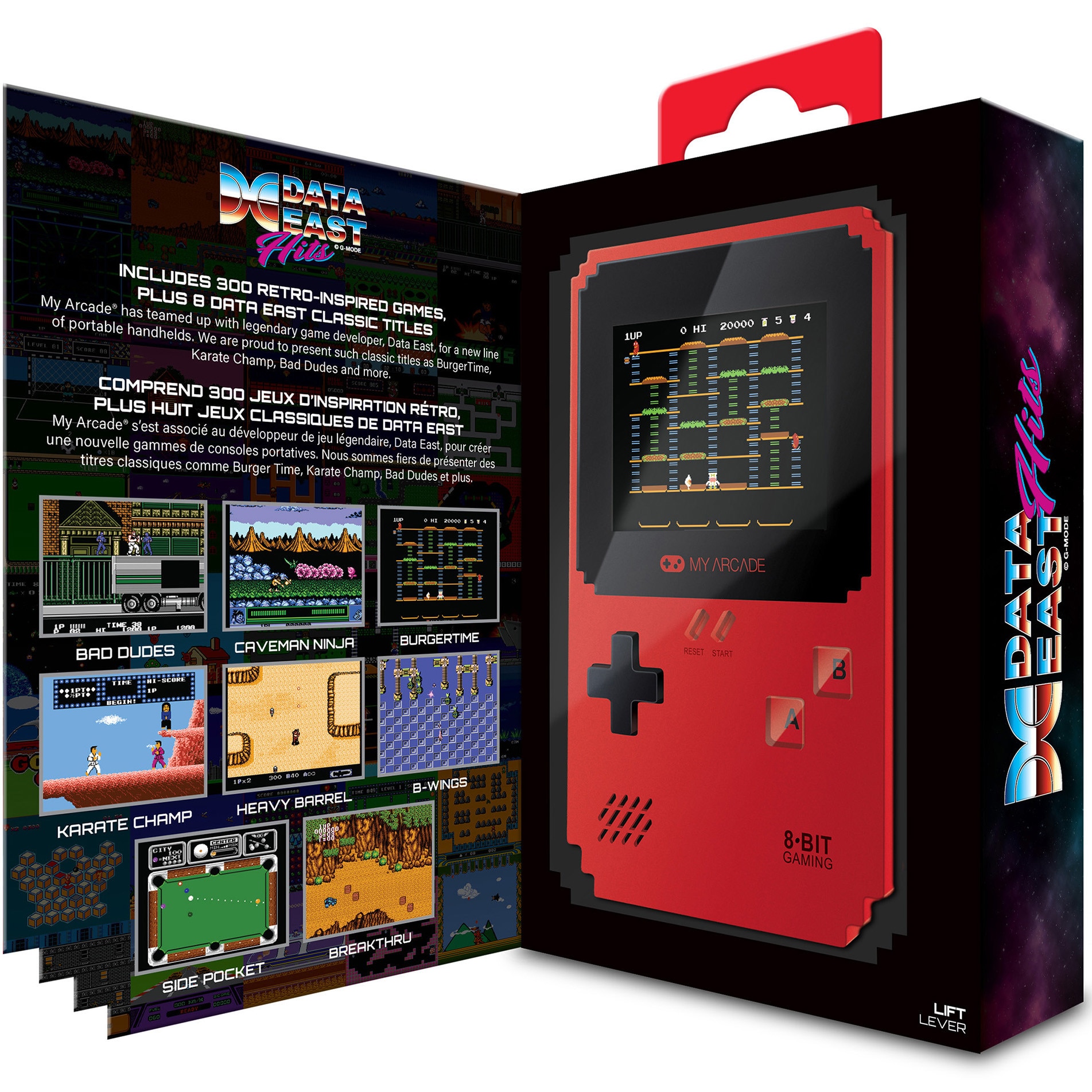 Consola portabila My Arcade Pixel Classic, 308 Jocuri - eMAG.ro