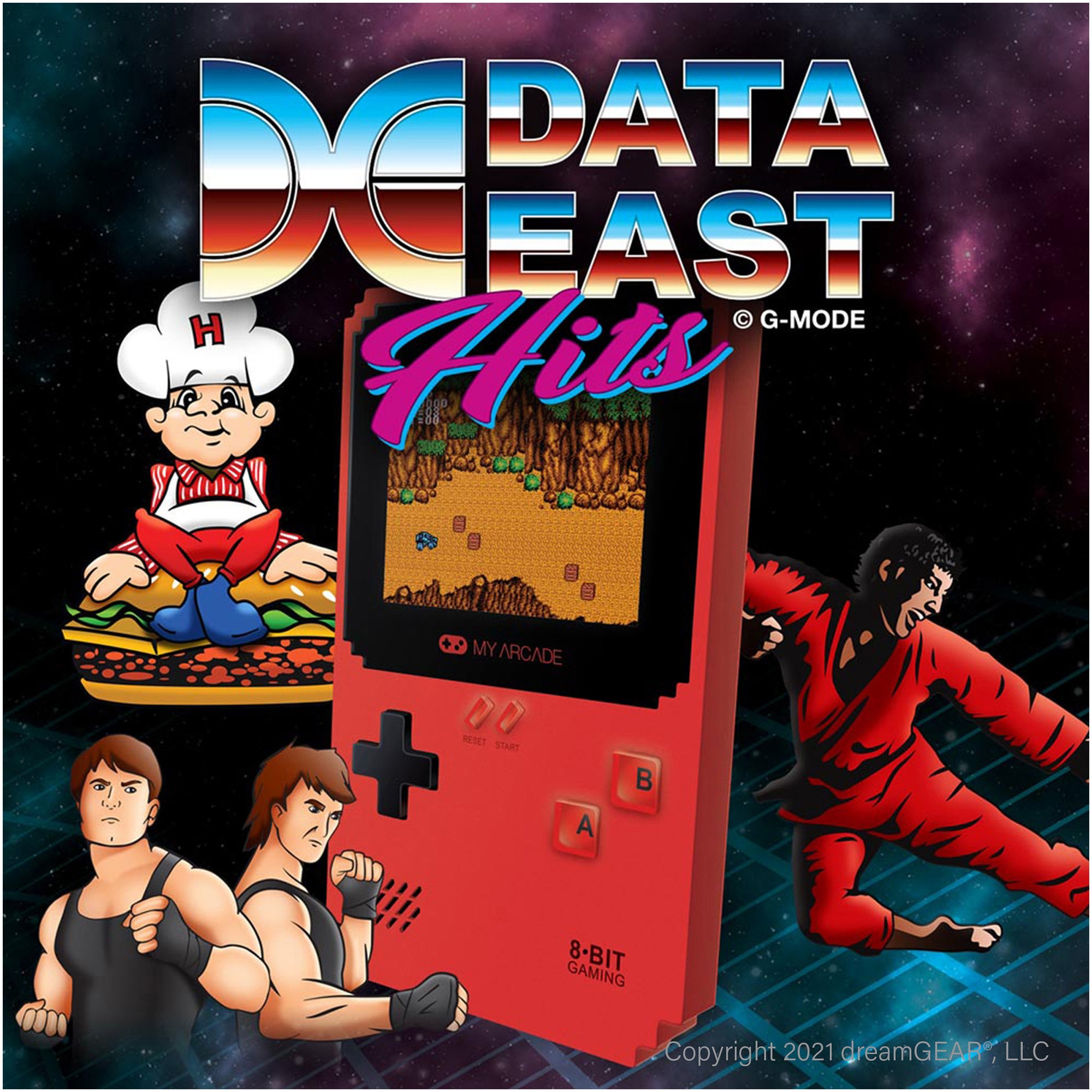 Consola portabila My Arcade Pixel Classic, 308 Jocuri