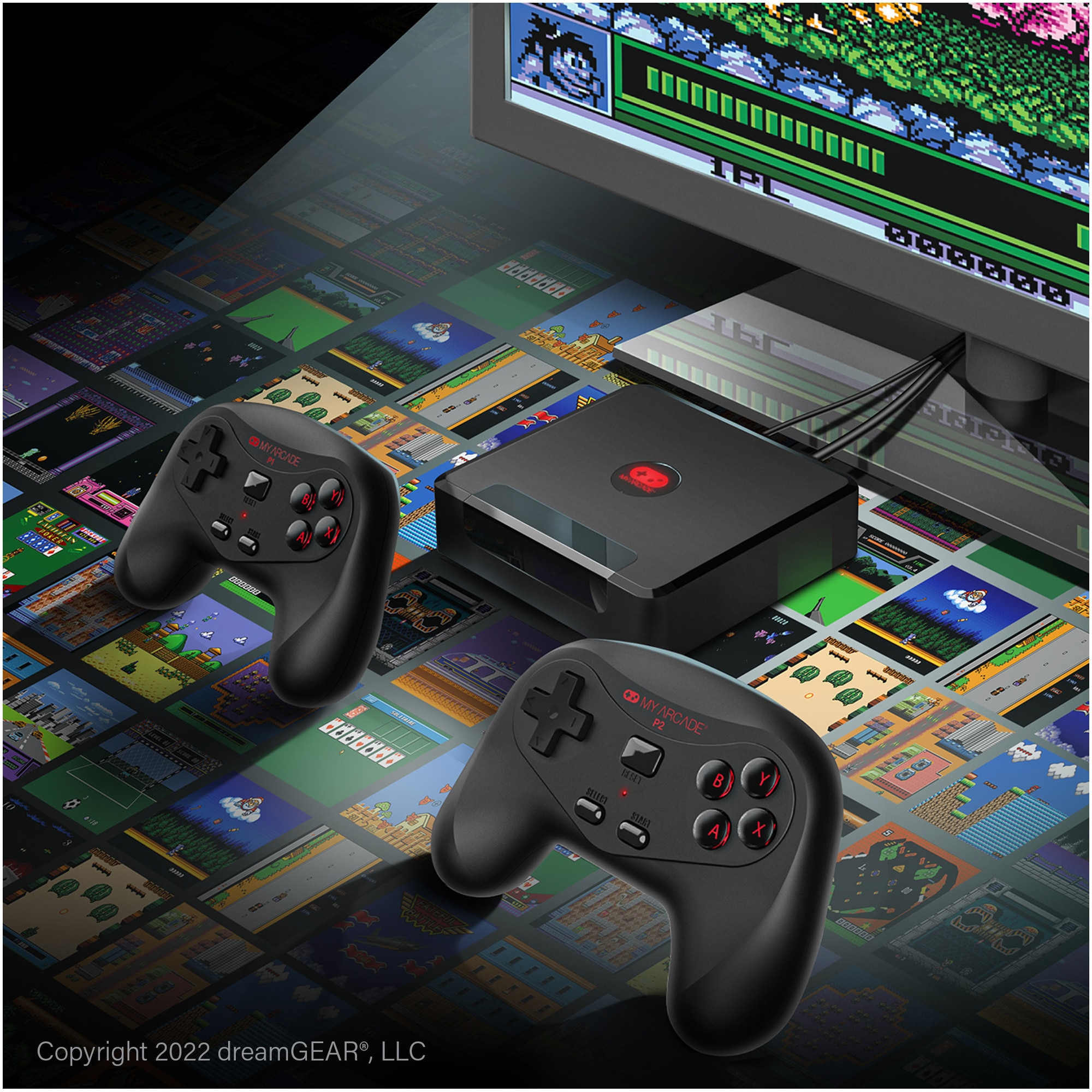 Consola portabila My Arcade Gamestation Wireless With Data East And Jaleco Hits, peste 250 Jocuri