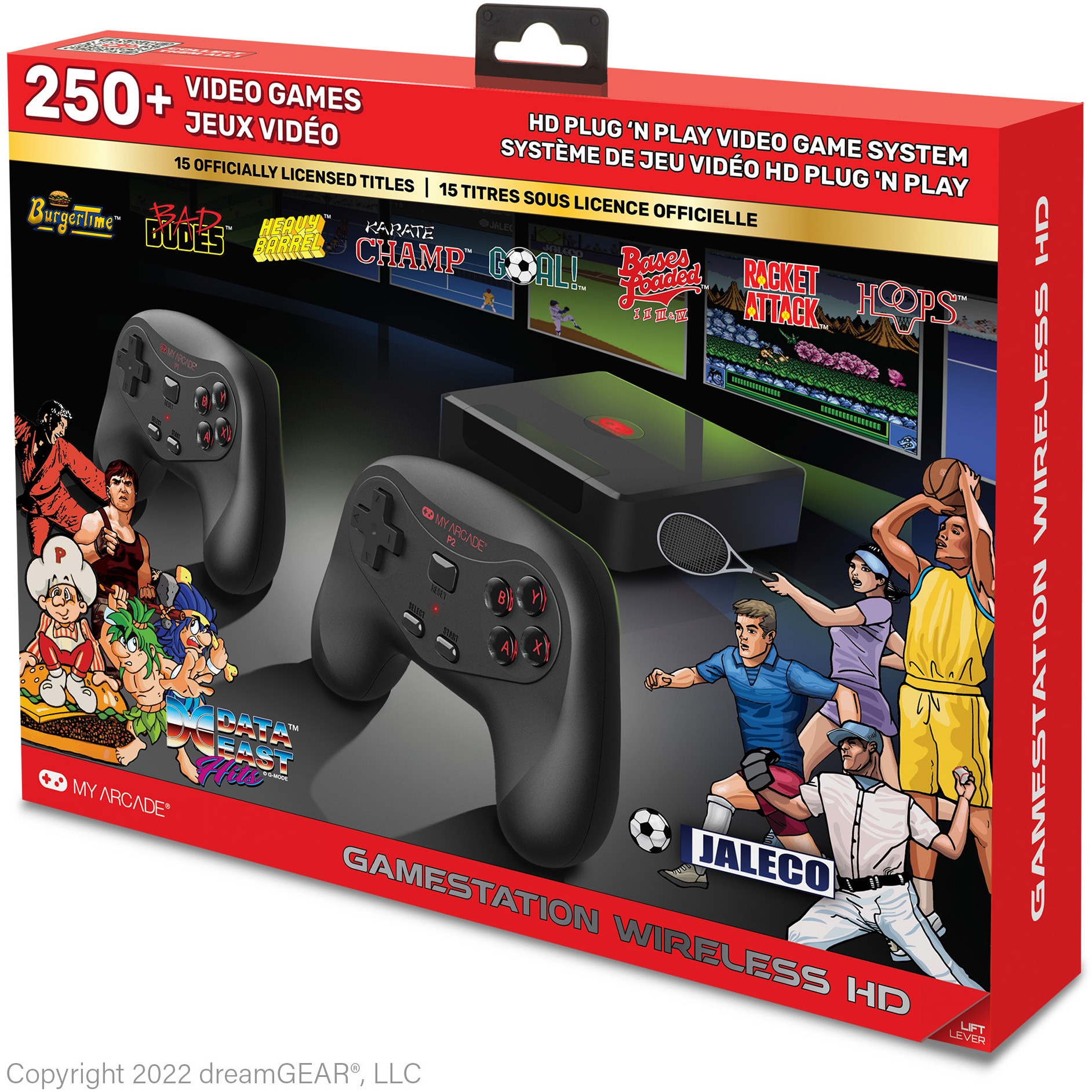 Consola portabila My Arcade Gamestation Wireless With Data East And Jaleco Hits, peste 250 Jocuri