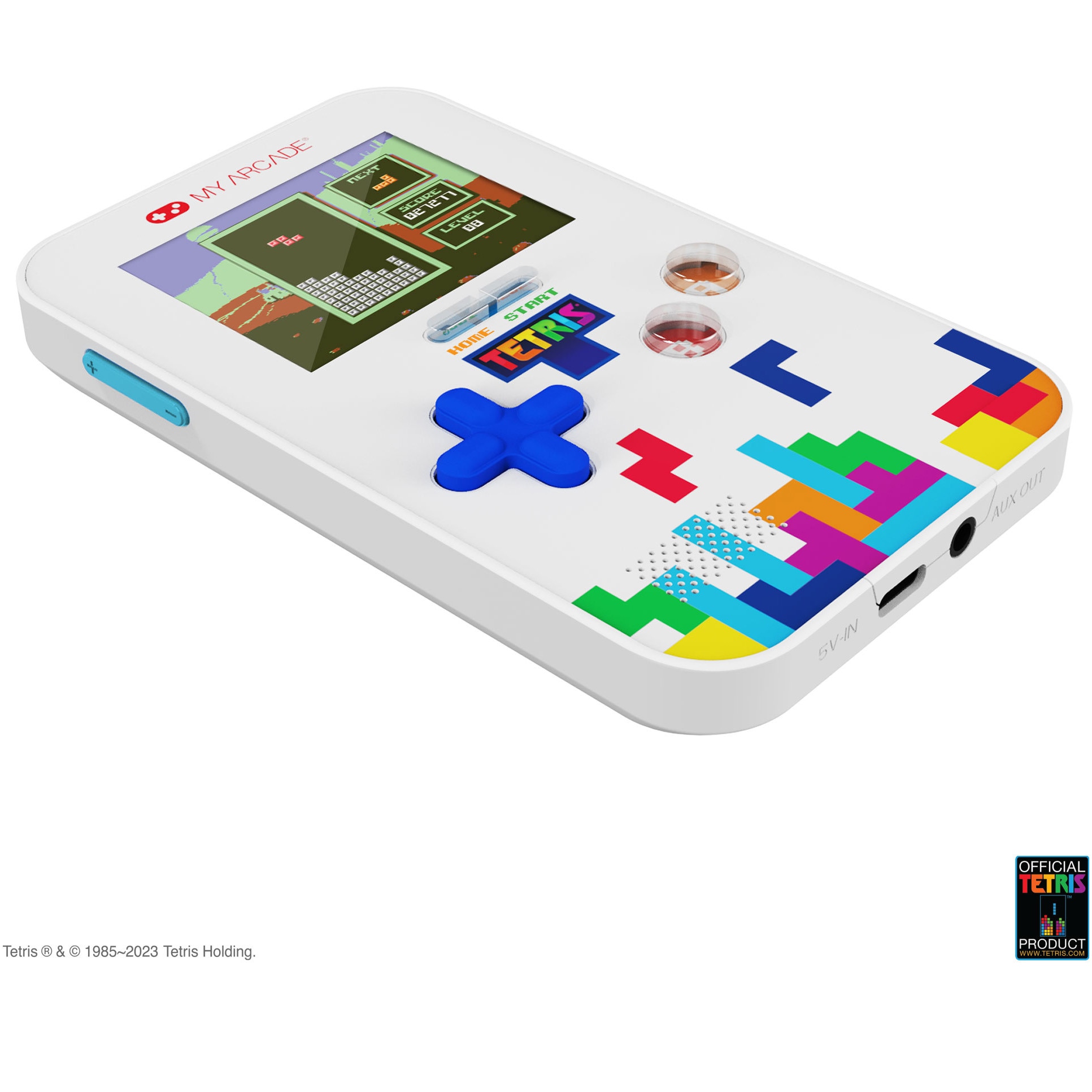 Consola portabila My Arcade Go Gamer Tetris Portable Video Game System, 301 Jocuri