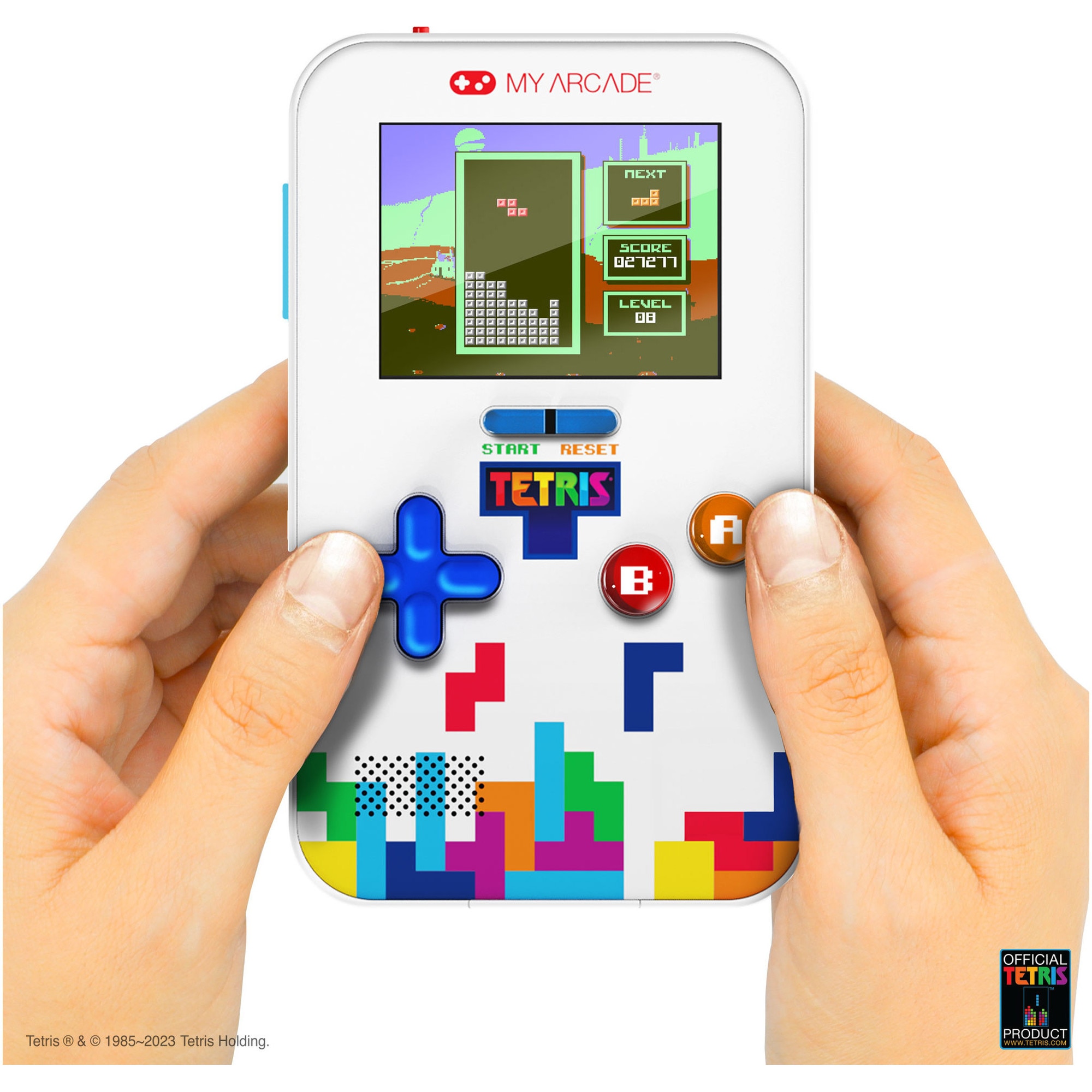 Consola portabila My Arcade Go Gamer Tetris Portable Video Game System, 301 Jocuri