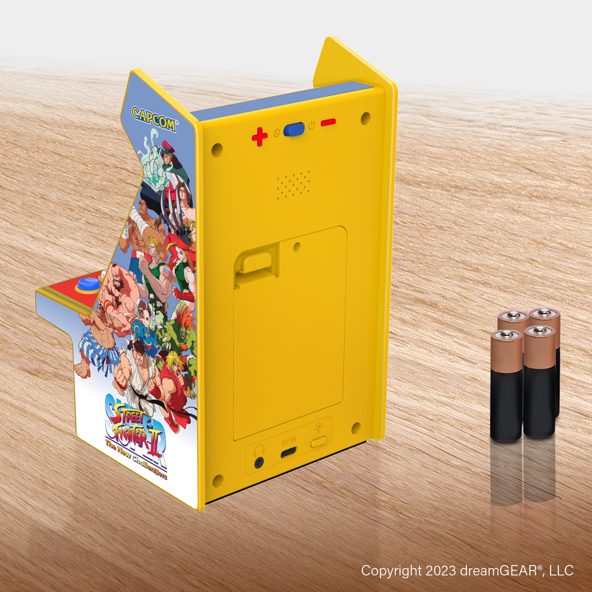 Consola portabila My Arcade Micro Player Pro 6.7" Super Street Fighter II Portable Retro Arcade, 2 Jocuri
