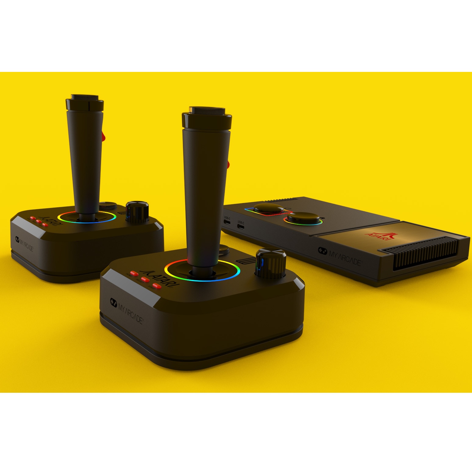 Consola portabila My Arcade Gamestation Pro Atari Retro Video Game System, peste 200 Jocuri