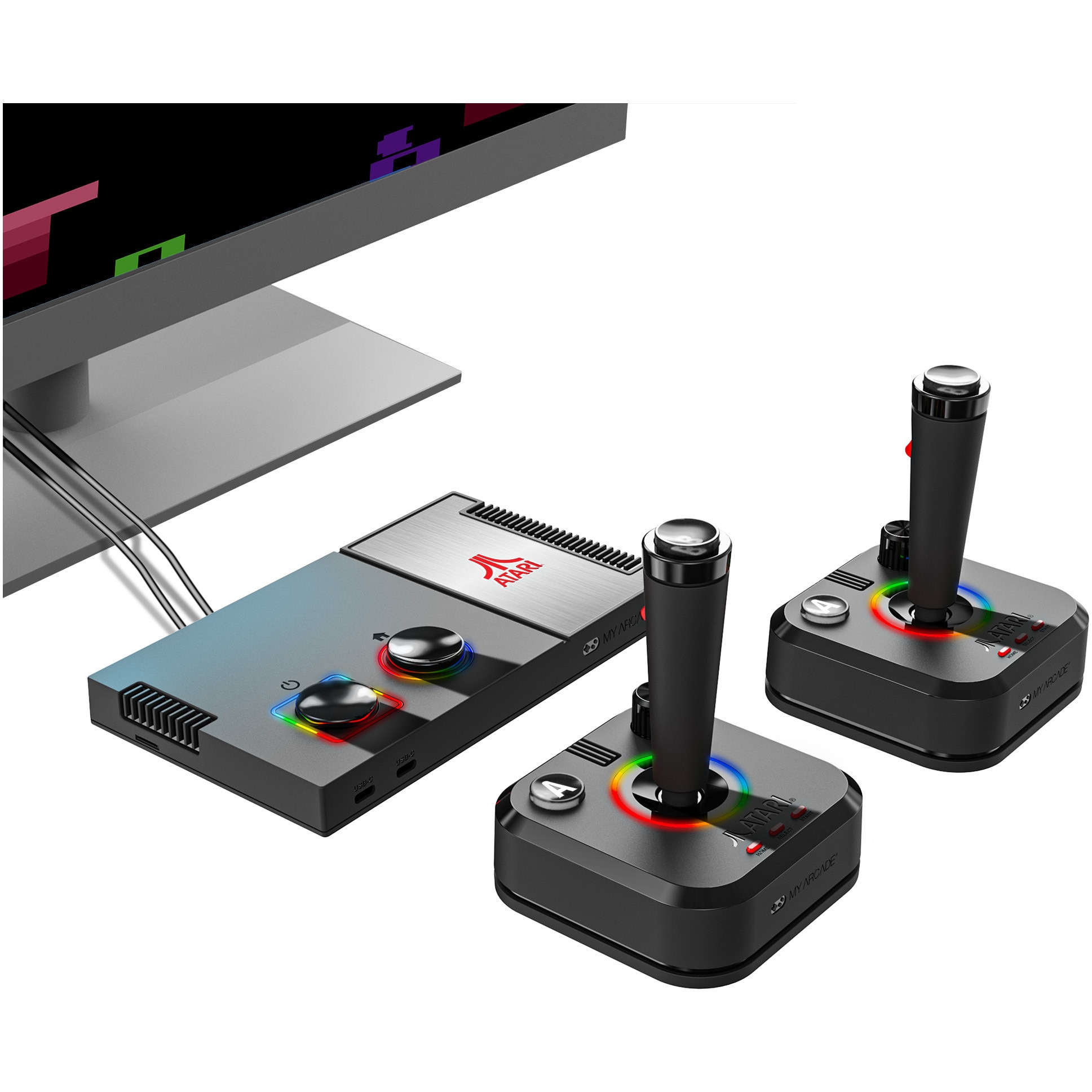 Consola portabila My Arcade Gamestation Pro Atari Retro Video Game System, peste 200 Jocuri