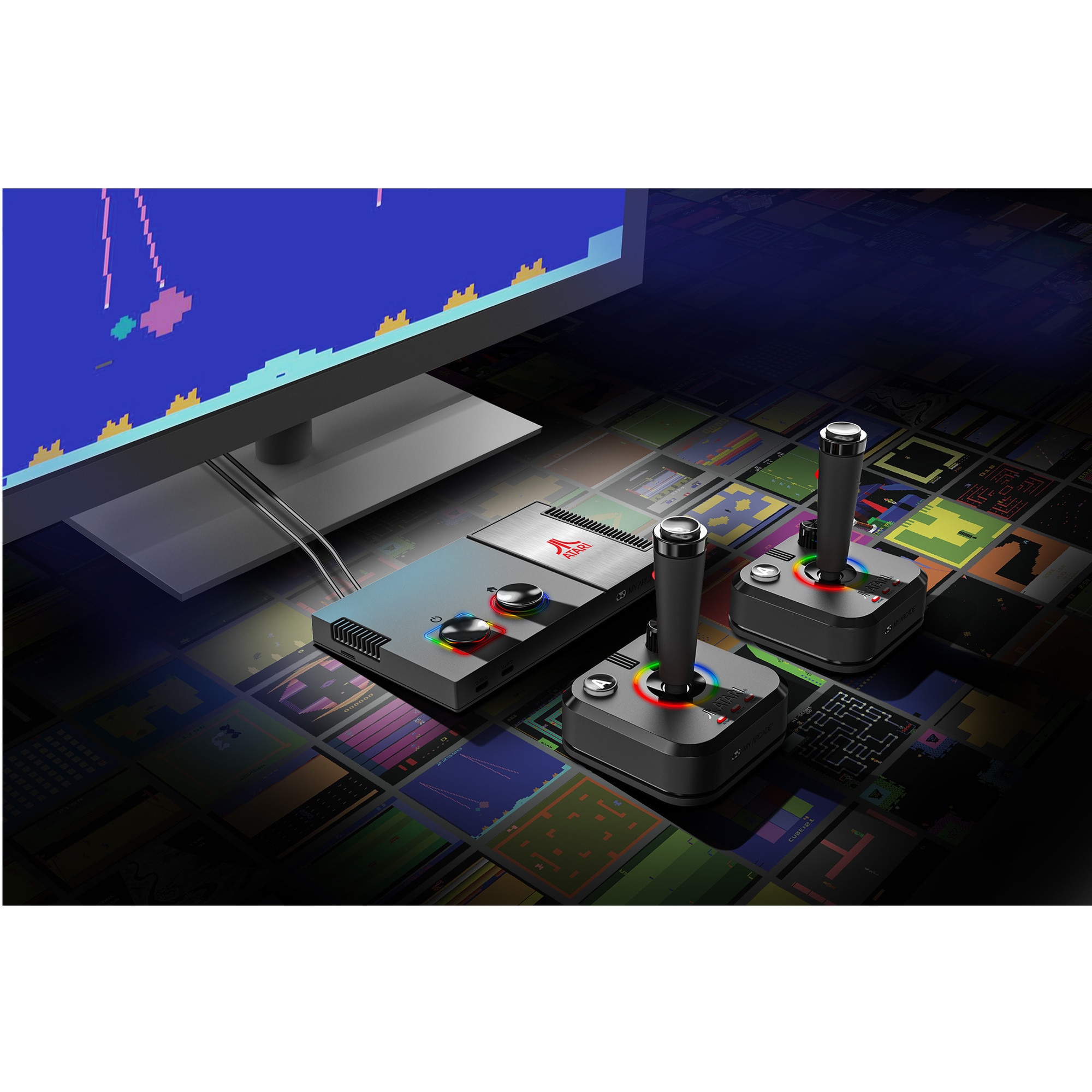 Consola portabila My Arcade Gamestation Pro Atari Retro Video Game System, peste 200 Jocuri