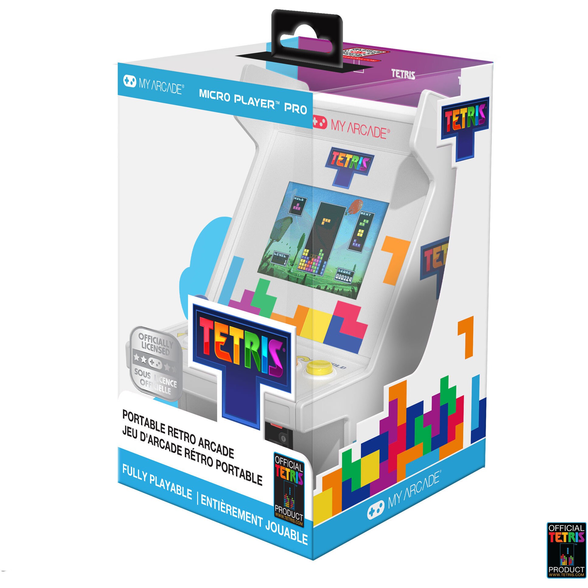 Consola portabila My Arcade Micro Player Pro 6.7" Tetris Portable Retro Arcade